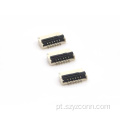 Tipo de contato superior SMT do conector FPC de 0,5 mm